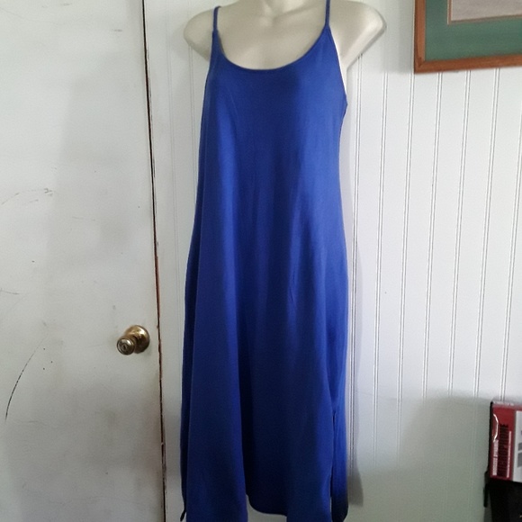 J CREW  Blue  dress Size M - Picture 7 of 8